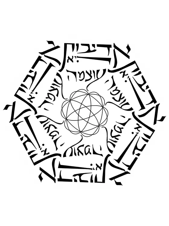 הדפס ממוסגר של המנטרה אדיבות היא עוצמה